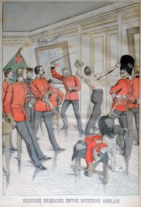 イギリスの将校間のいやらしい行動、1903 作： Unbekannt