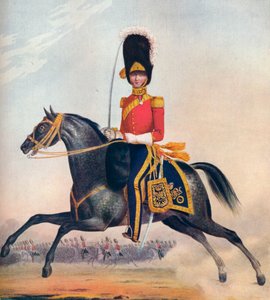 第二RNブリットの役員。ドラグーン、c1833。 1914