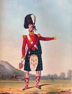 第92高地連隊の将校、c1833。 1914 作： Unbekannt
