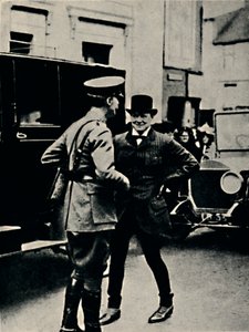 フランスへの公式訪問、1917年、1945年。 作： Unbekannt