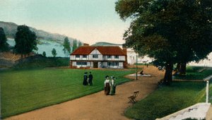 オールドイングリッシュガーデン、インペリアルインターナショナルエキシビション、ロンドン、1909 作： Unbekannt