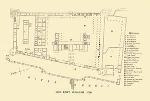 ウィリアム旧砦、1756年、1925年。 作： Unbekannt