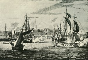 ウィリアム砦、1736年、1925年。 作： Unbekannt