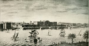 ウィリアム砦、1754年、1925年。 作： Unbekannt