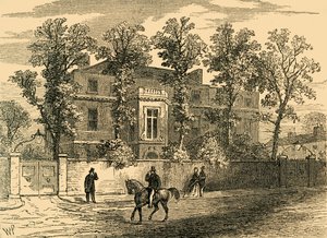 1830年のオールドゴアハウス、c1876。 作： Unbekannt