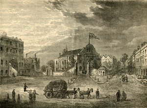 古いケンジントン教会、1750年頃、c1876。 作： Unbekannt