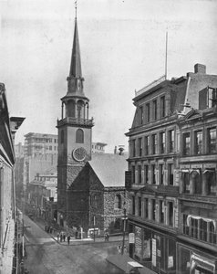 旧南教会、ボストン、米国、c1900。 作： Unbekannt