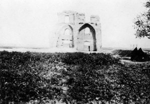 ティグリス川のほとりの古い遺跡、モスル、メソポタミア、1918年 作： Unbekannt