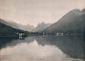 オルデン、ノードフィヨルド、1914年。 作： Unbekannt