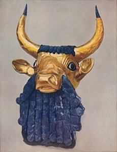 ゴールドスミスアートの最も古い既知の例：シュメール文化の傑作、c1935 作： Unbekannt