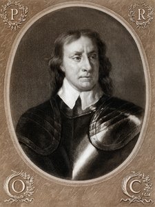 オリバークロムウェル、1599年-1658年、イギリス軍の指導者および政治家、1657年、1899年 作： Unbekannt