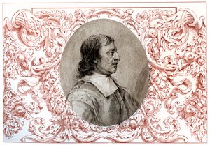 オリバークロムウェル、1599年〜1658年、イギリス軍の指導者および政治家、1899年