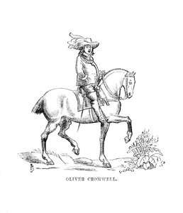 オリバークロムウェル、c1870