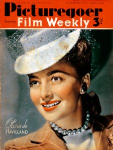 オリビアデハビランドb1916、アメリカの女優、1940 作： Unbekannt