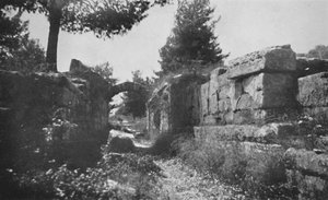 オリンピア-陸上競技場への入り口、1913 作： Unbekannt