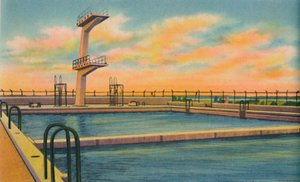 オリンピックスイミングプール、バランキージャ、c1940年代 作： Unbekannt