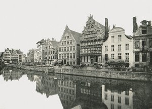 1895年、ベルギーのゲントにあるスヘルト銀行で。 作： Unbekannt