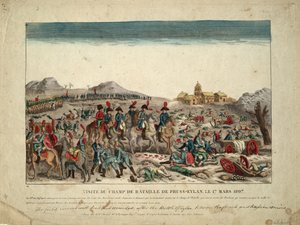 アイラウの戦場で、1807 作： Unbekannt
