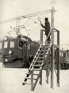 ラップランドエクスプレスのルート、1935-36年。 作： Unbekannt