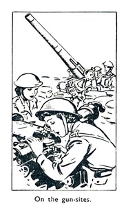 銃のサイトでは、1940 作： Unbekannt
