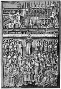 100人の店員、ニューカレッジ、オックスフォード、c1453、1892 作： Unbekannt