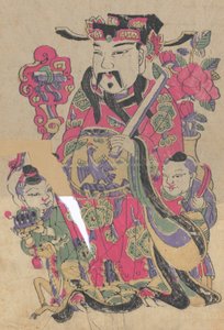 年賀絵を含む135点の木版画、19～20世紀。 作： Unbekannt