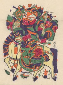 年賀絵を含む135点の木版画、19～20世紀。 作： Unbekannt