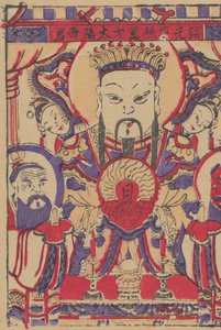 年賀絵を含む135点の木版画、19～20世紀。 作： Unbekannt