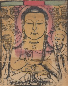 年賀絵を含む135点の木版画、19～20世紀。 作： Unbekannt