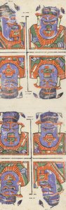 年賀絵を含む135点の木版画、19～20世紀。 作： Unbekannt