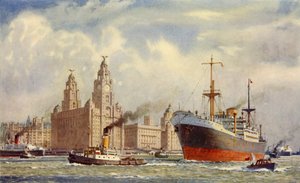 英国海ゲートウェイの1つ、c1948。 作： Unbekannt