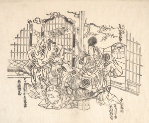 古いブロックからの 6 つのインプレッションの 1 つ。 作： Unbekannt