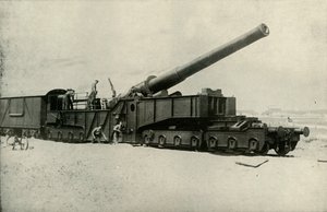 モンスターブリティッシュガンの1つ、1919年。 作： Unbekannt