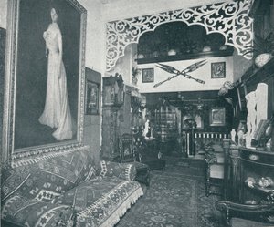 Sandow Institute、c1898のレセプションルームの1つ 作： Unbekannt
