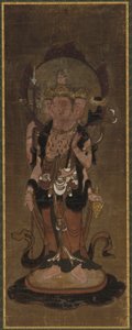 十二神の一人：梵天梵天、15世紀後半から16世紀前半。 作： Unbekannt