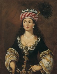 オリエンタル女性、ca 1681-1682 作： Unbekannt