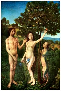 原罪：アダムとイブの陥落、c1467-1468 1956 作： Unbekannt