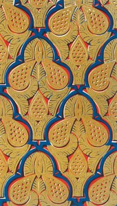 アーチのスパンドリルで飾られた装飾、ホールオブアベンセレッジ、1907年。 作： Unbekannt