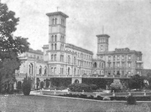 1901年のビクトリア時代のオズボーンハウス。 作： Unbekannt
