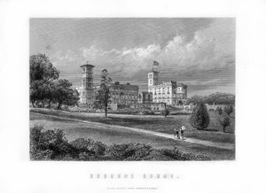 オズボーンハウス、イギリス、ワイト島のイーストカウズにあるかつての邸宅、1899年 作： Unbekannt