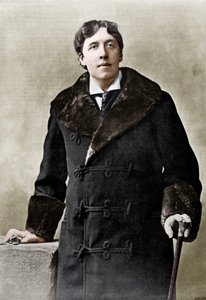オスカーWiIde、アイルランドの作家、機知と劇作家、c1890 作： Unbekannt