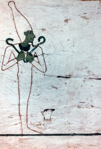 死の神オシリス、第18王朝、マジャの貴婦人の石棺の詳細