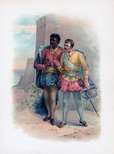 オセロとイアゴ、1891 作： Unbekannt