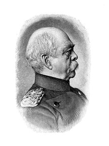 オットーフォンビスマルク、ドイツの政治家、1885年