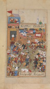 都市に入るオスマン軍、Mahmud 