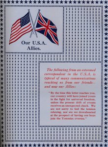 私たちのアメリカの同盟国、1917 作： Unbekannt