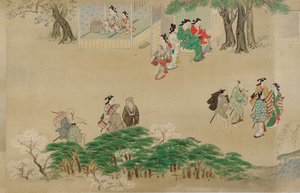 屋外の娯楽、江戸時代、1615-1868。