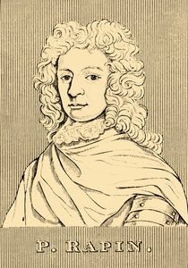 P.ラピン、1661-1725、1830年。