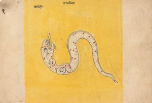 分散した夢の書のページ 19世紀中後期 作： Unbekannt