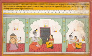 分散したシヴァ マハトミヤ グレート テイルズ オブ シヴァ、カリフォルニア州のページ。 1710年。